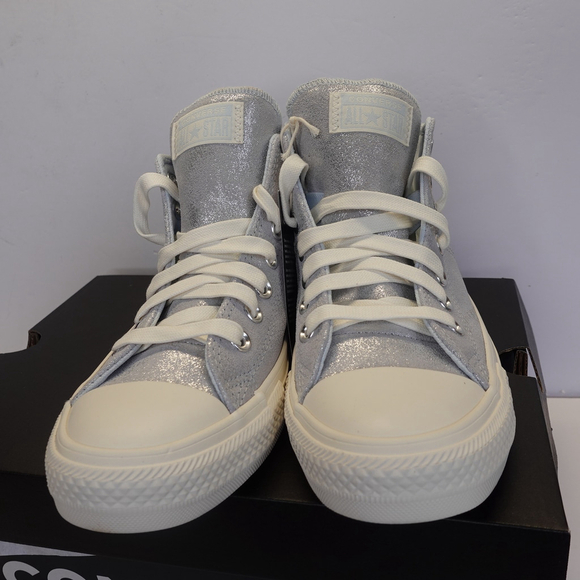 Converse Chuck Taylor All Star Madison Mid Women's Suede Shoes Size 9 NEW - Picture 14 of 15